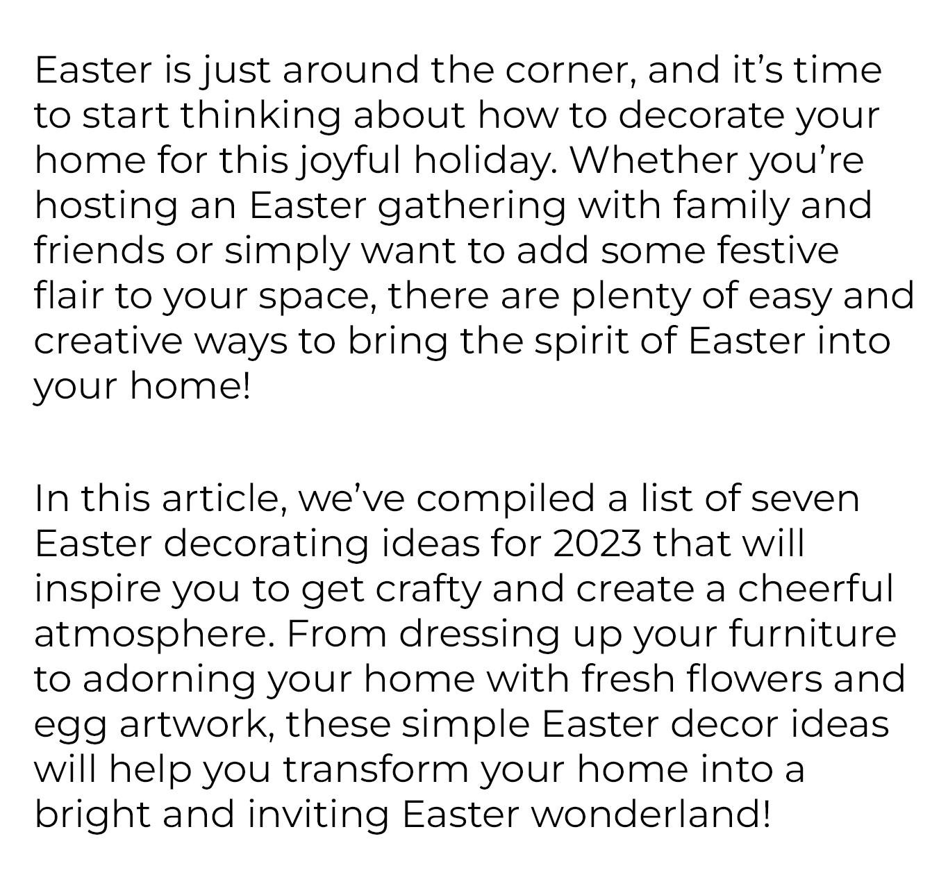 Easter Room Decor Ideas for Your Home 💡 Mamma Mia Covers
