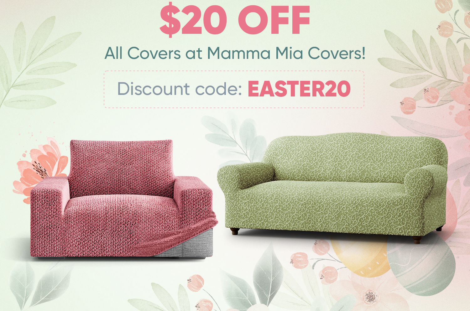 🐰 Hop into Savings with our Easter Special! Mamma Mia Covers